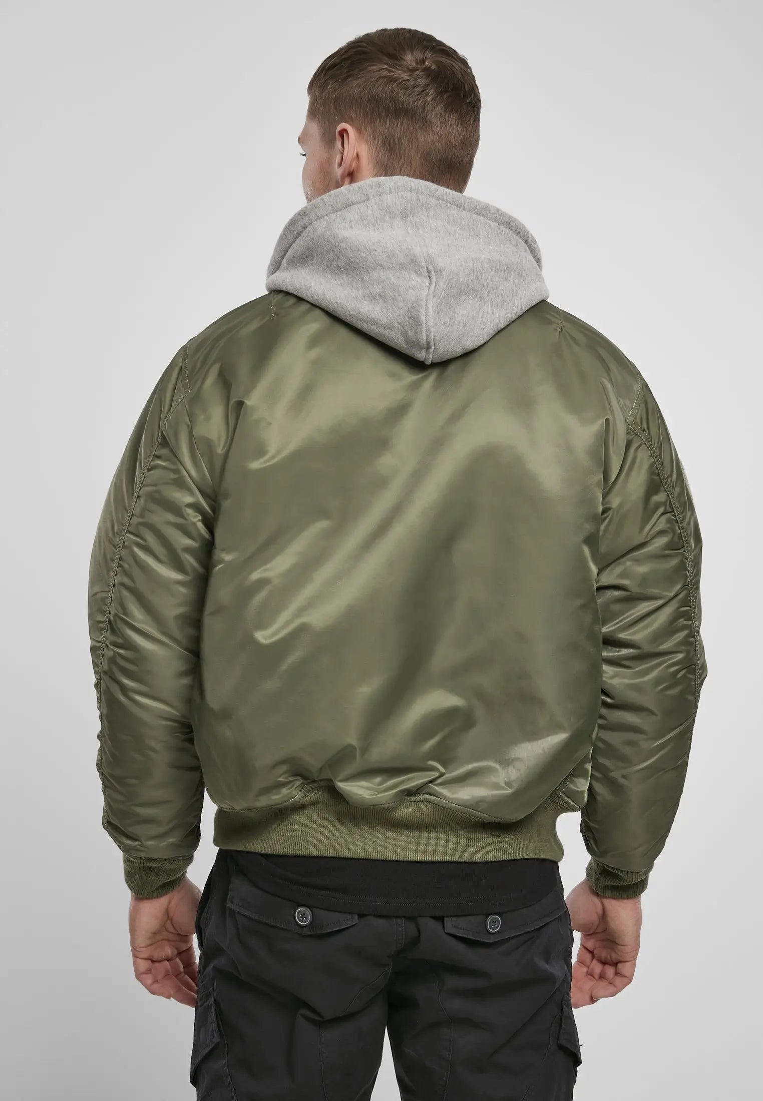 Hooded Ma1 Bomber Jacket Heavy - Brandit