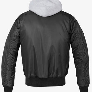 Hooded Ma1 Bomber Jacket Heavy - Brandit
