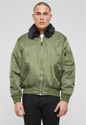 Ma2 Fur Collar Bomber Jacket Heavy - Brandit