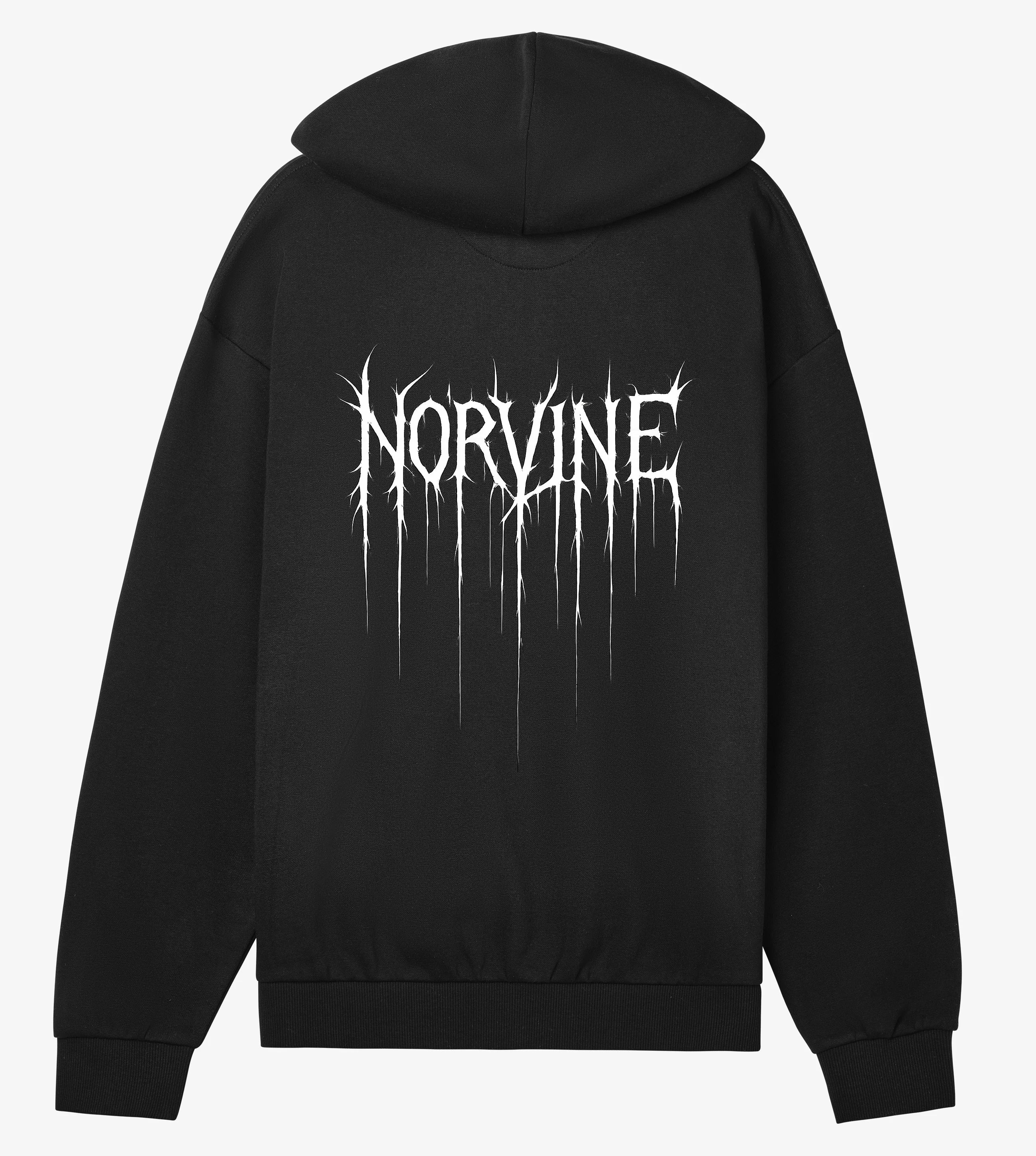Metal Veins Zip Hoodie Norvine