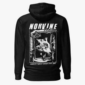 Norvine Wolf Hoodie