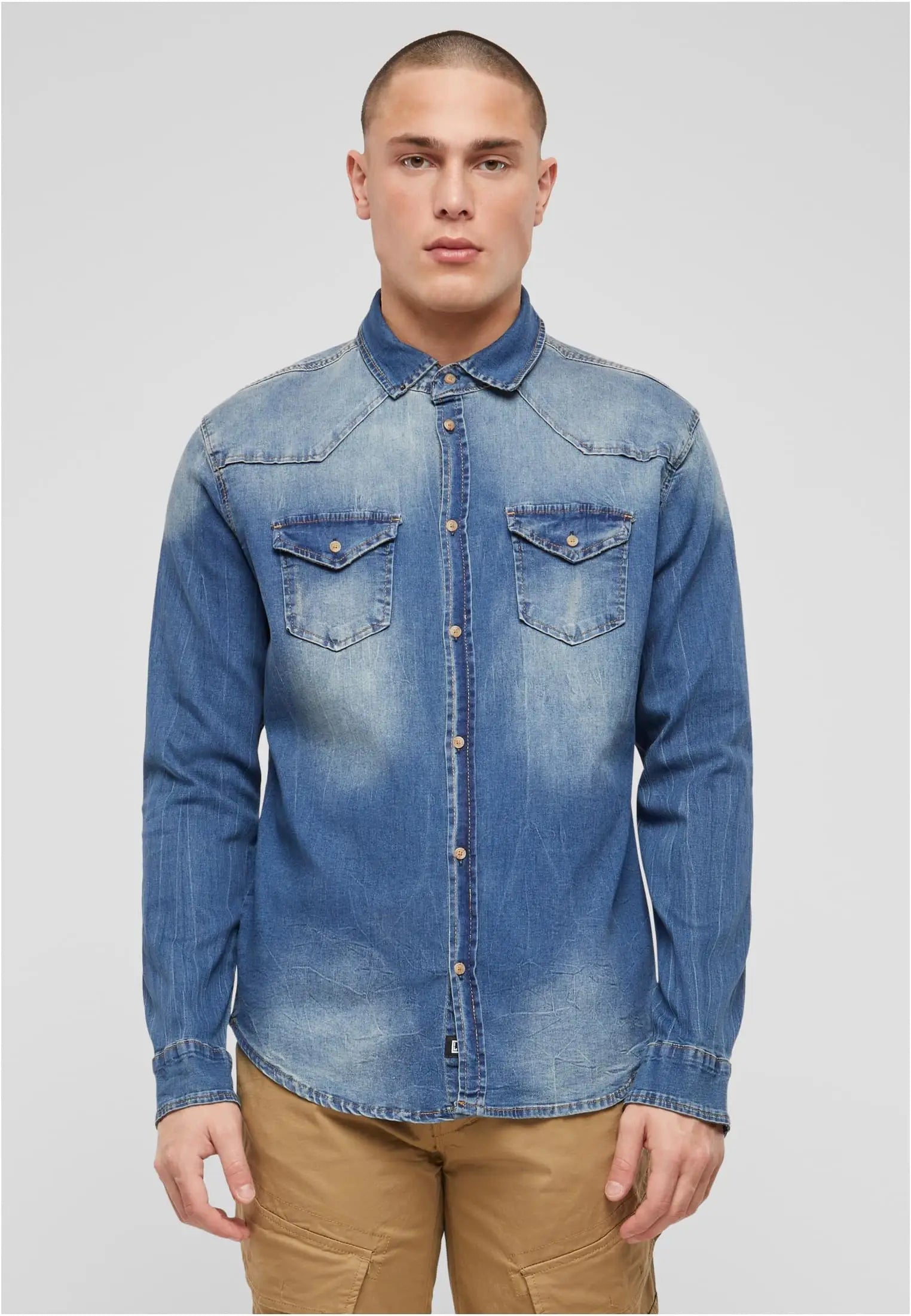 Riley Denim Shirt - Brandit